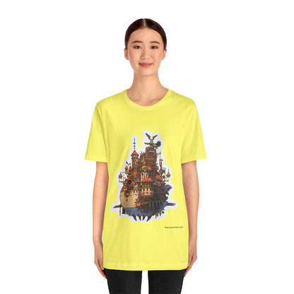 Howl's Moving Castle Jersey Short Sleeve Tee