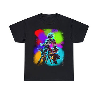 Dragon Ball Z Technicolor Unisex Heavy Cotton Tee