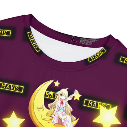 FairyTail - Good Night Mavis Women's Short Sleeve Shirt (AOP)