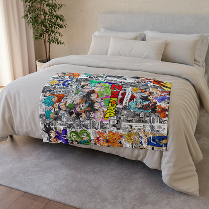 Dragon Ball In Memory Polyester Blanket