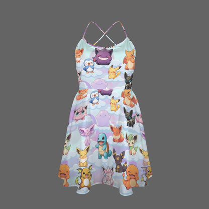 Pokemon - Dream Boat Backless String Mini Dress
