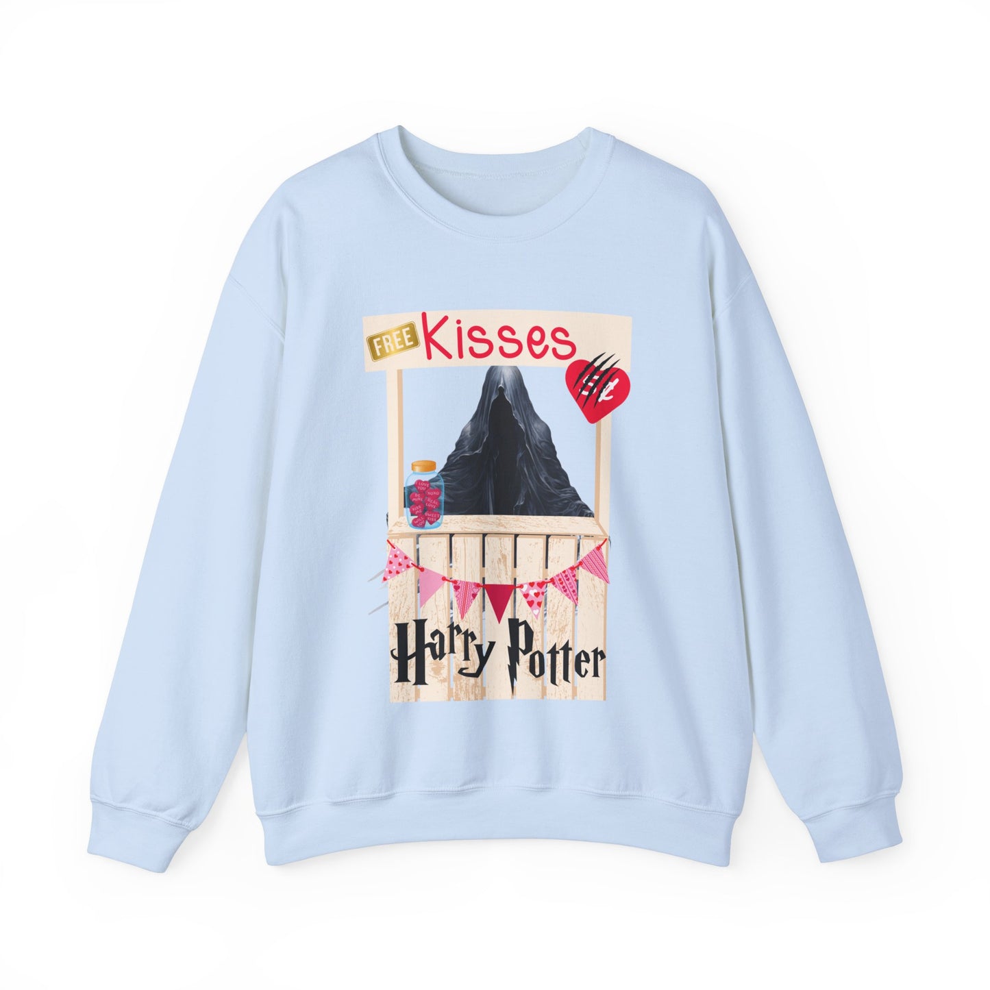 Free Kisses Unisex Heavy Blend™ Crewneck Sweatshirt