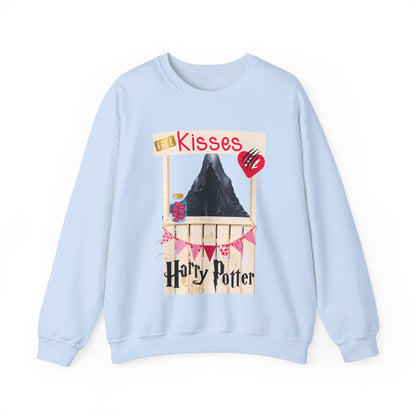 Free Kisses Unisex Heavy Blend™ Crewneck Sweatshirt