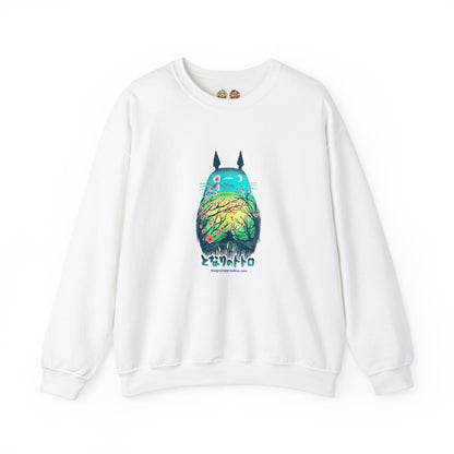 Totoro Garden Unisex Heavy Blend™ Crewneck Sweatshirt