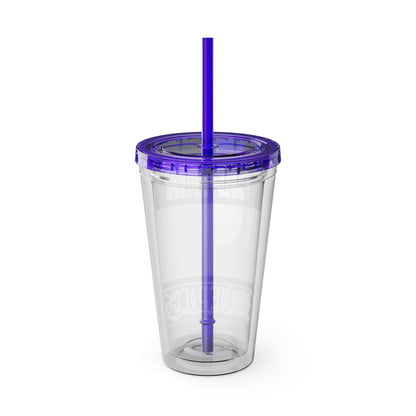 One Piece- Captain Luffy Sunsplash Tumbler with Straw, 16oz