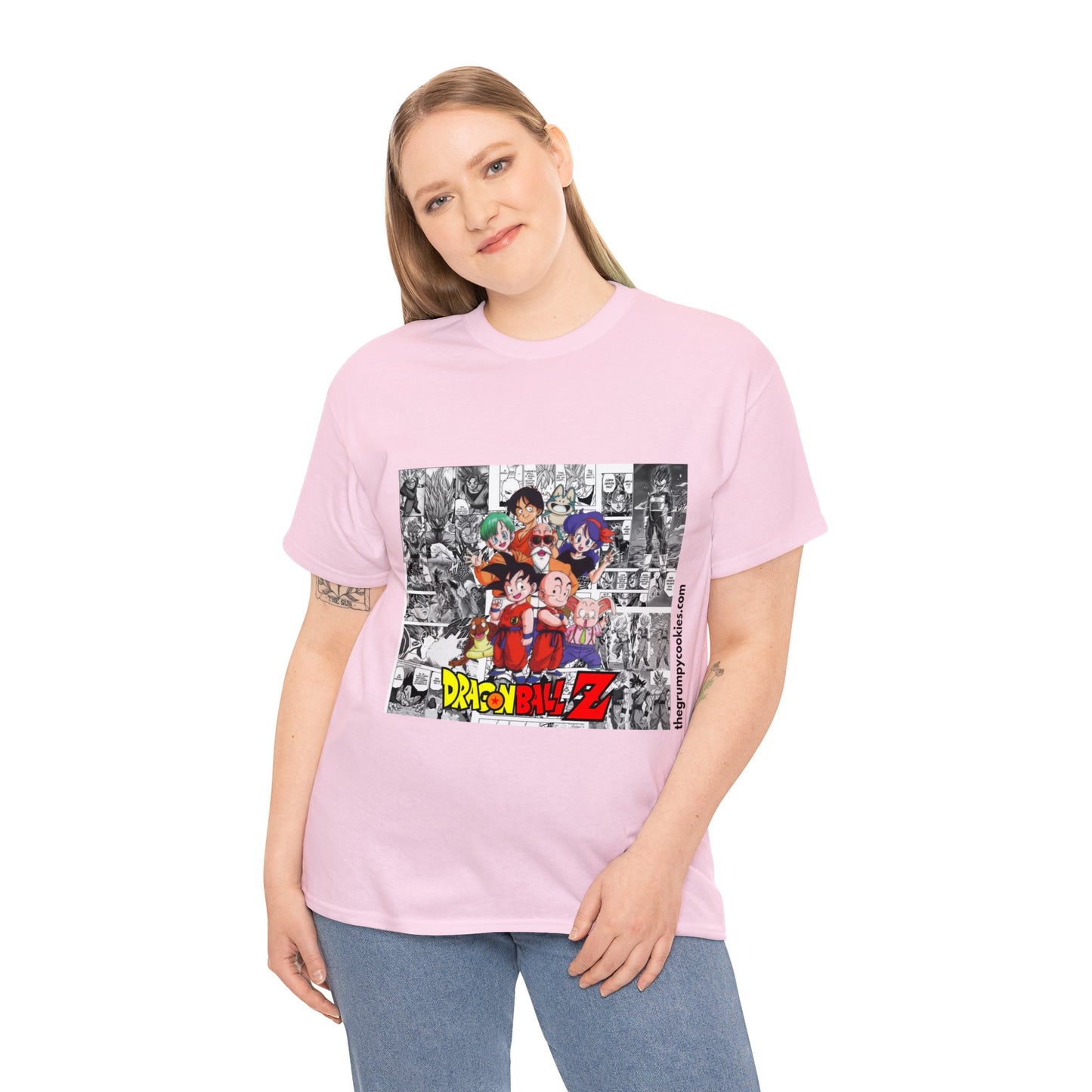 Dragon Ball Group Photo 1 Unisex Heavy Cotton Tee