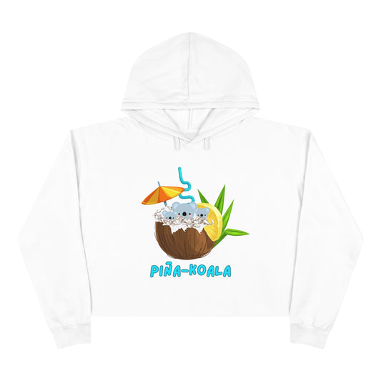 Pina Koala Crop Hoodie