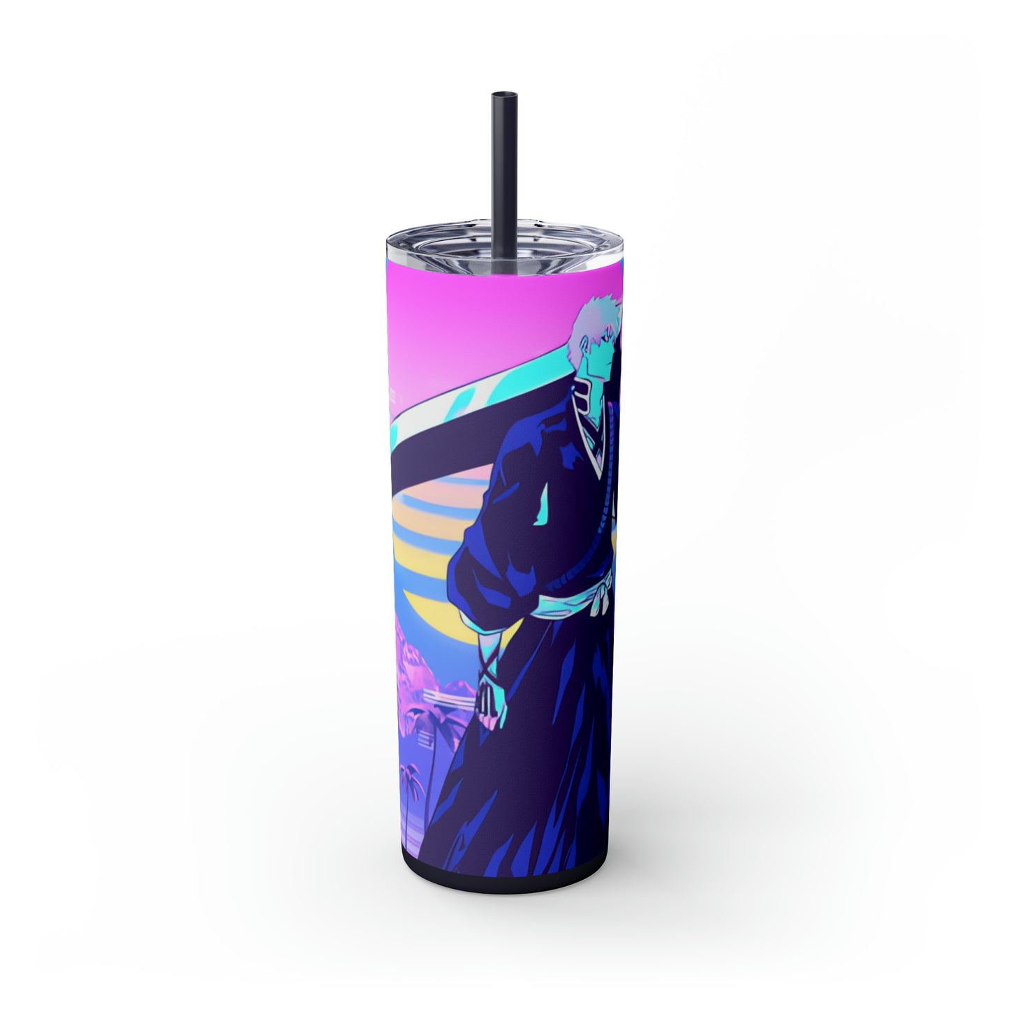 Ichigo Skinny Tumbler with Straw, 20oz