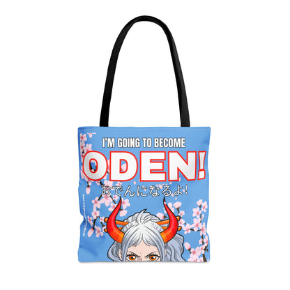 Blue I Will be Oden Tote Bag