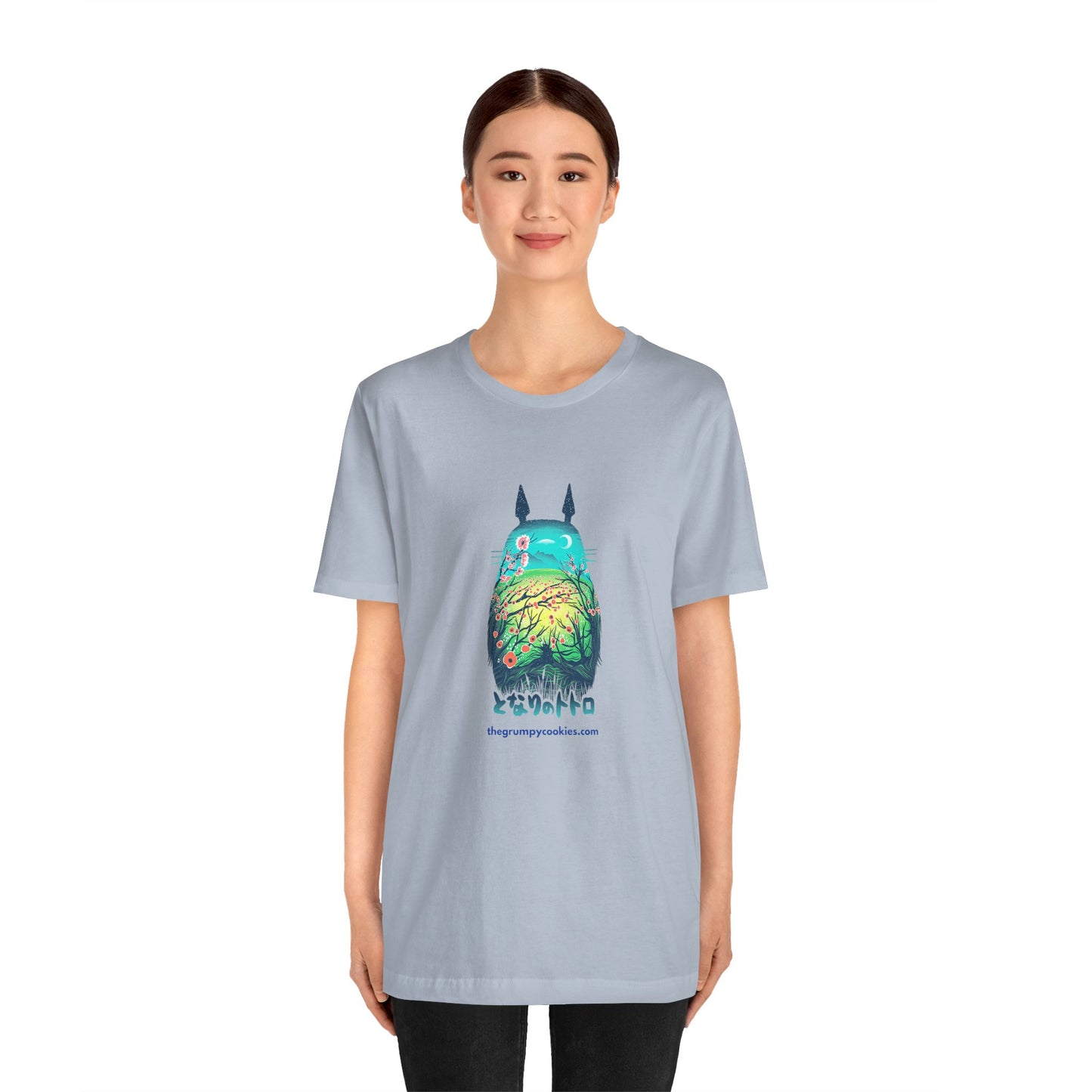 Totoro Garden Unisex Jersey Short Sleeve Tee