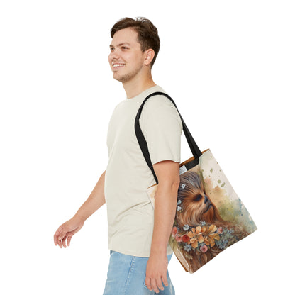 Romantic Chewbacca Tote Bag