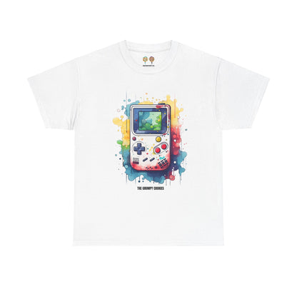 Gameboy- Watercolor Gameboy Unisex Heavy Cotton Tee