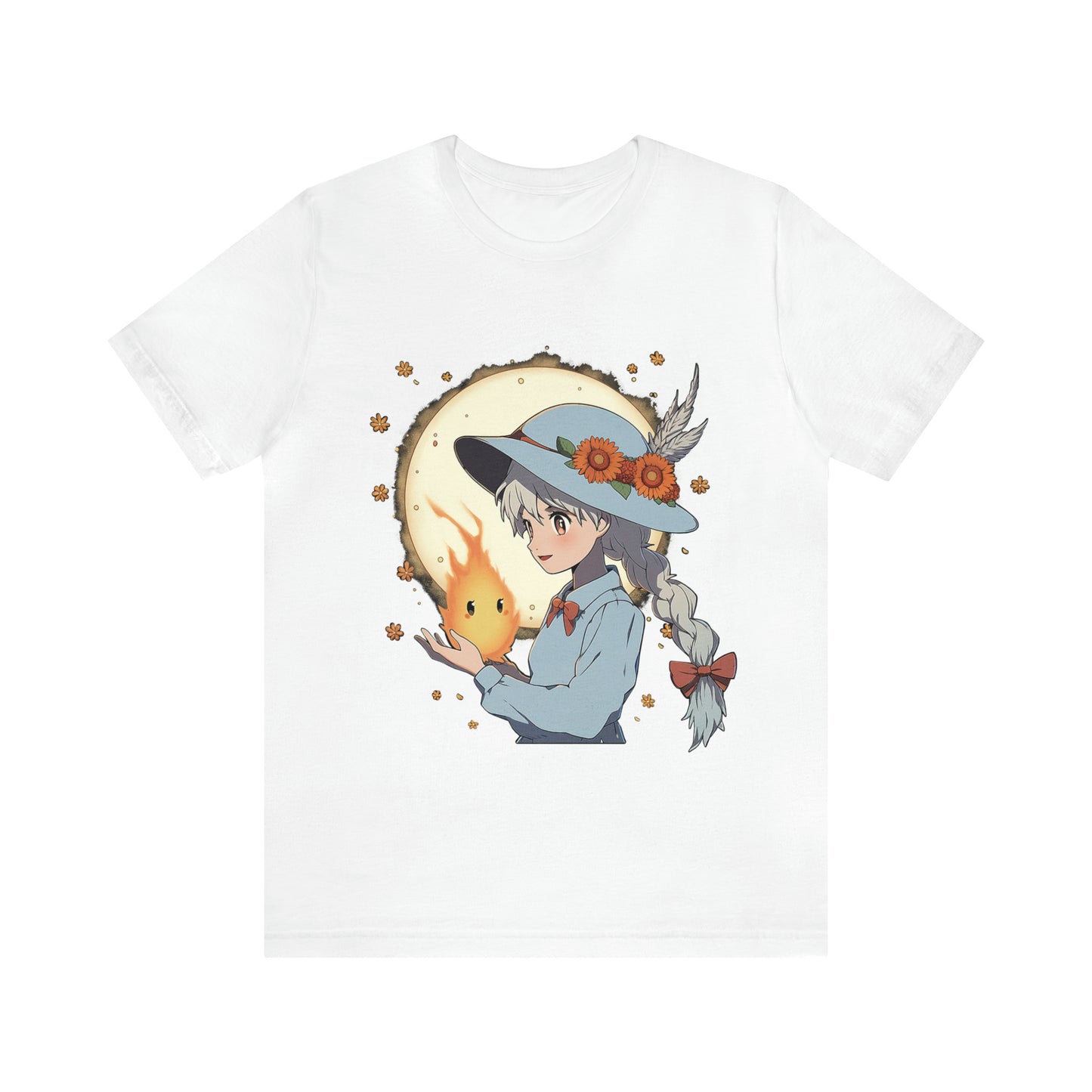 Howl's Moving Castle Jersey Short Sleeve Tee