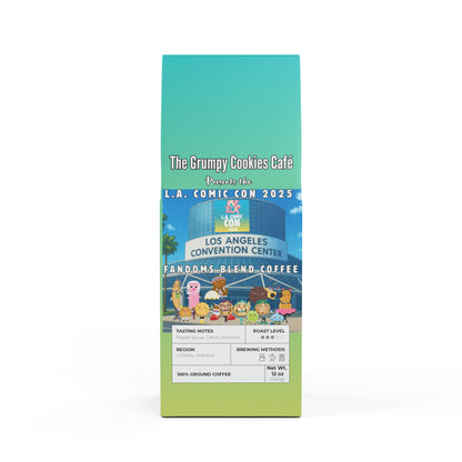 The Grumpy Cookies × L.A. Comic Con - Fandom Blend Coffee (Medium Roast)