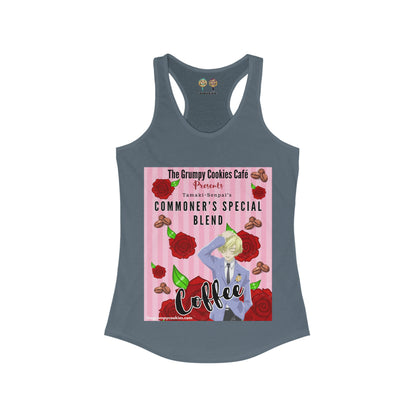 Tamaki-Senpai's Commoner's Special Coffee Women's Ideal Racerback Tank