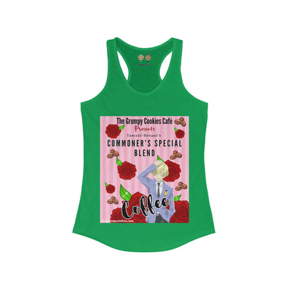 Tamaki-Senpai's Commoner's Special Coffee Women's Ideal Racerback Tank