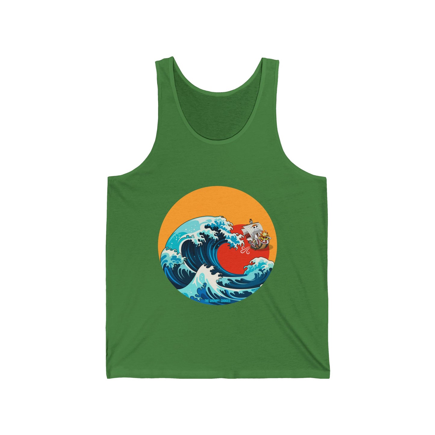 One Piece - Riding the Wave Jersey Tank