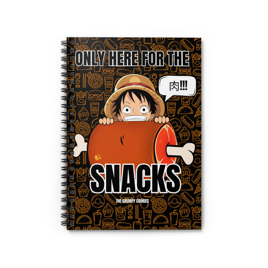 One Piece -  Snack Club Ruled Notebook