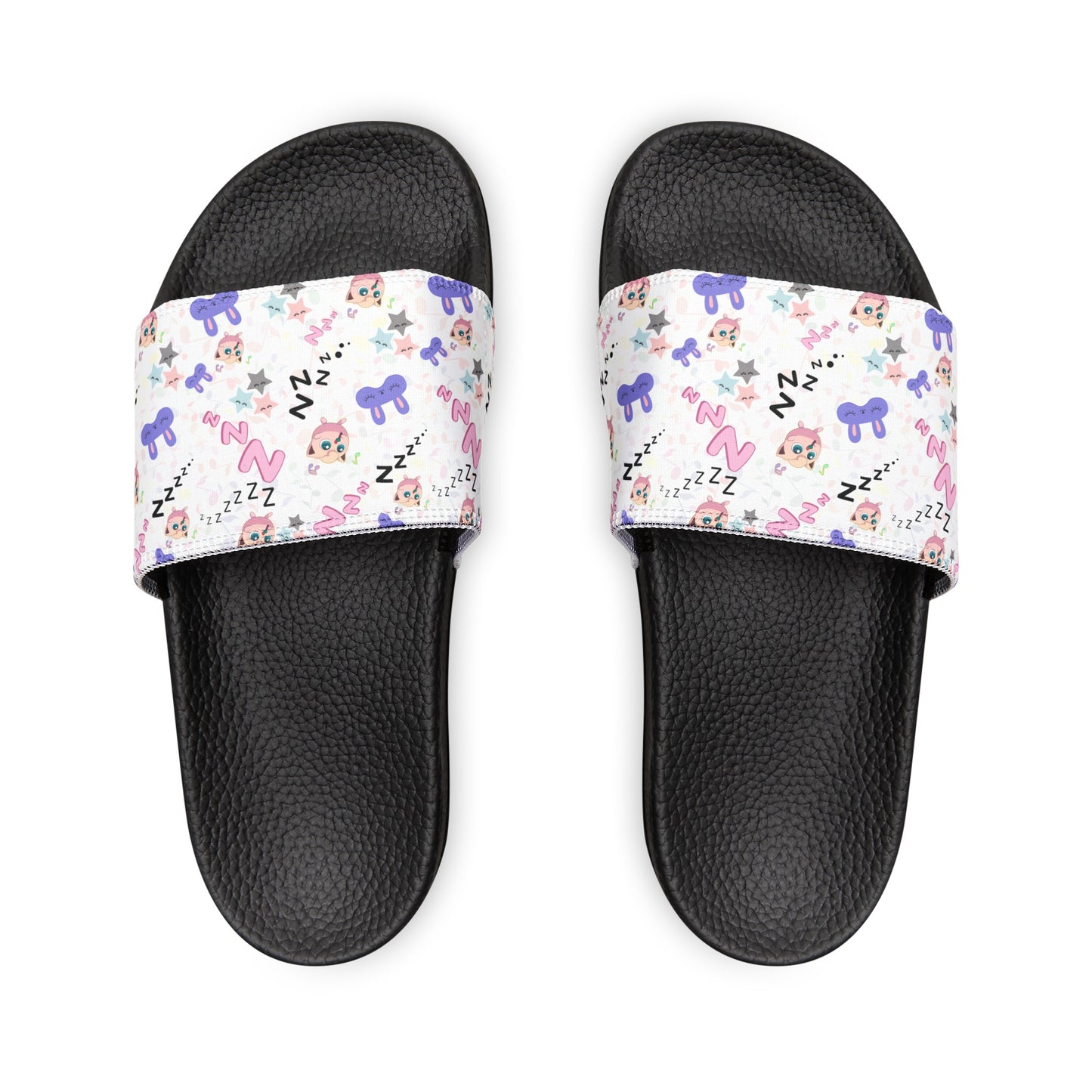 Jiggly's Serenade Youth PU Slide Sandals