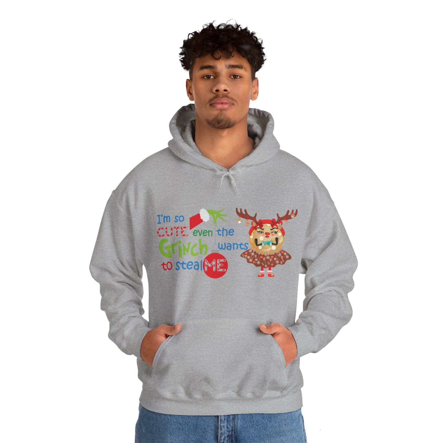 Even the Grinch Loves TGC Unisex Heavy Blend™ Hooded Sweatshirt