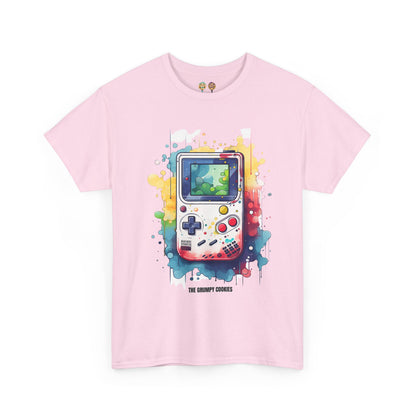 Gameboy- Watercolor Gameboy Unisex Heavy Cotton Tee