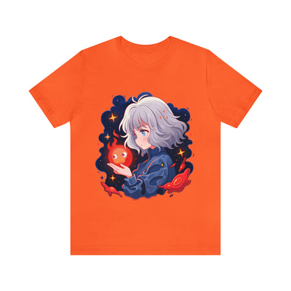 Howl's Moving Castle Jersey Short Sleeve Tee