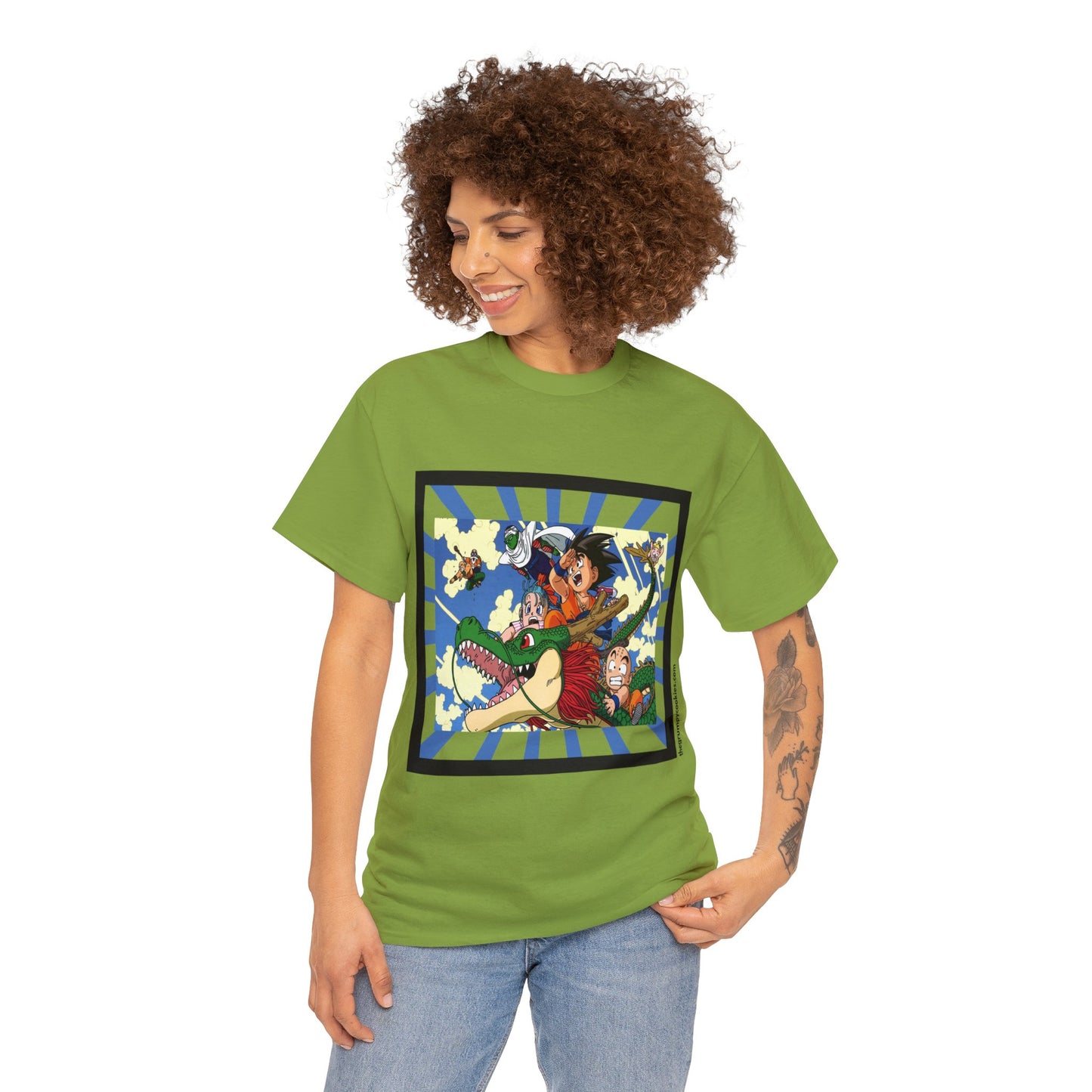 Retro Dragon Ball Unisex Heavy Cotton Tee