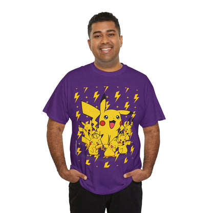 Pika Pika Pika Unisex Heavy Cotton Tee