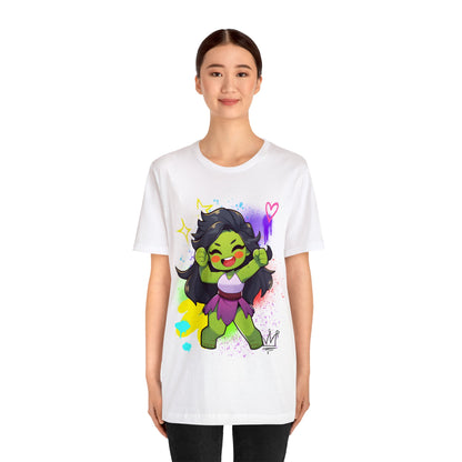 She Hulk Jersey Short Sleeve Tee