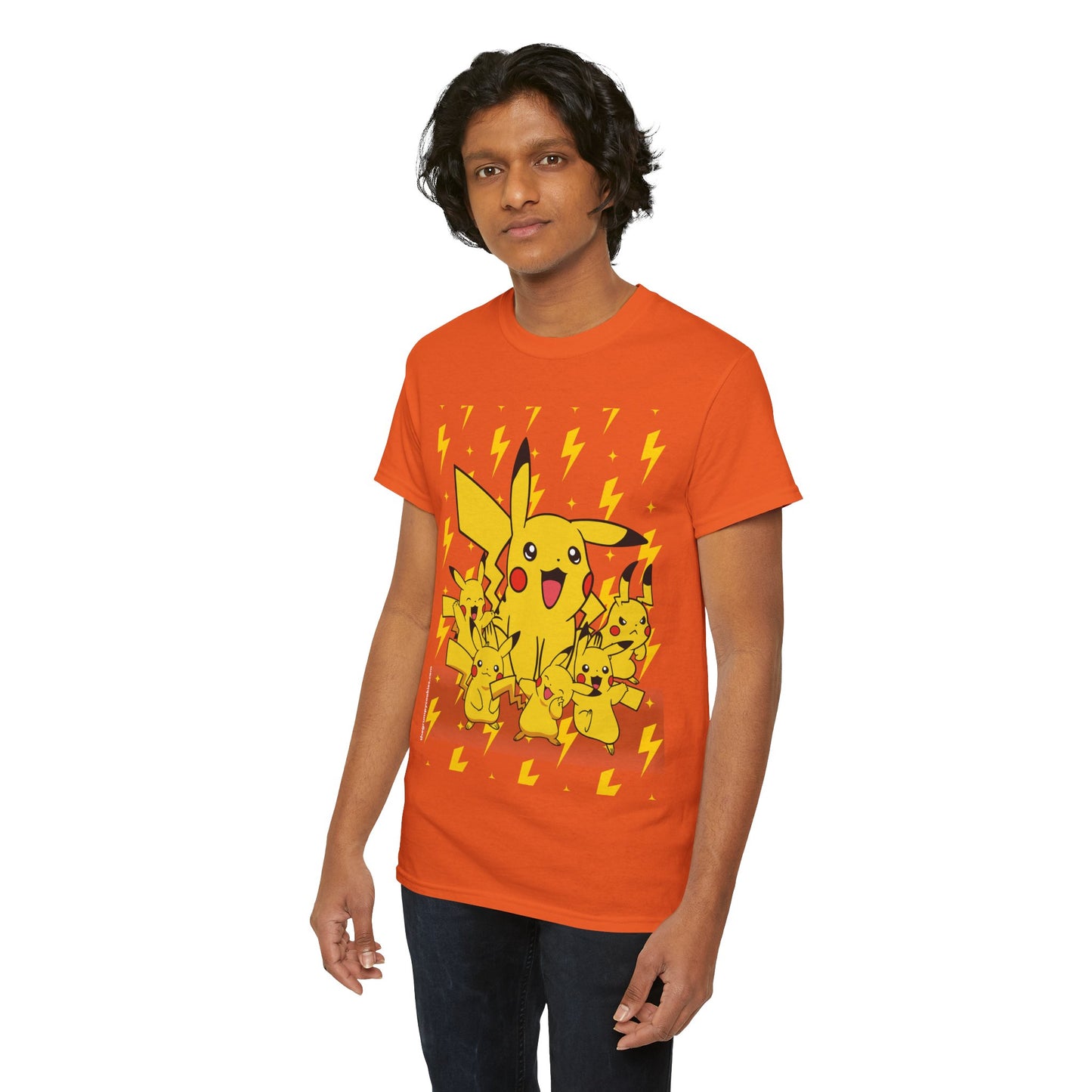 Pika Pika Pika Unisex Heavy Cotton Tee