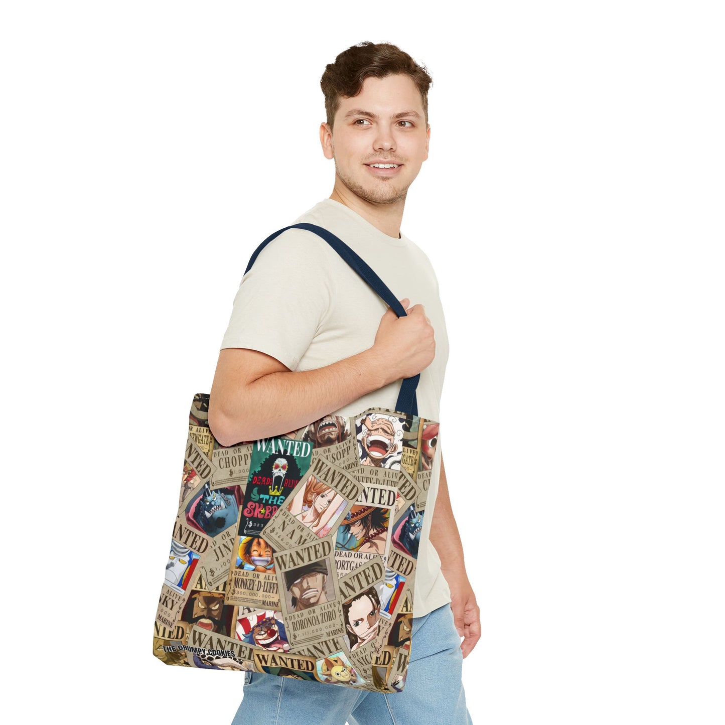 One Piece- Wanted Dead or Alive Tote Bag