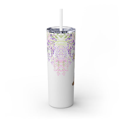 One Piece - Wano and Wisteria Tumbler with Straw, 20oz