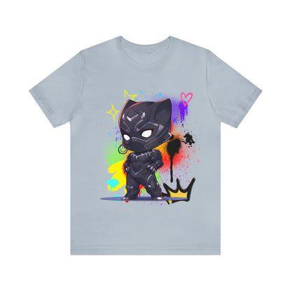 Black Panther Jersey Short Sleeve Tee