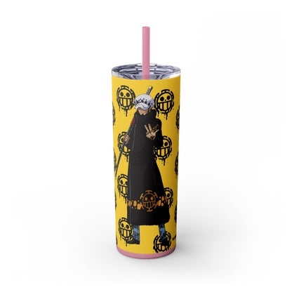 One Piece - I Heart Surgeons Tumbler with Straw, 20oz