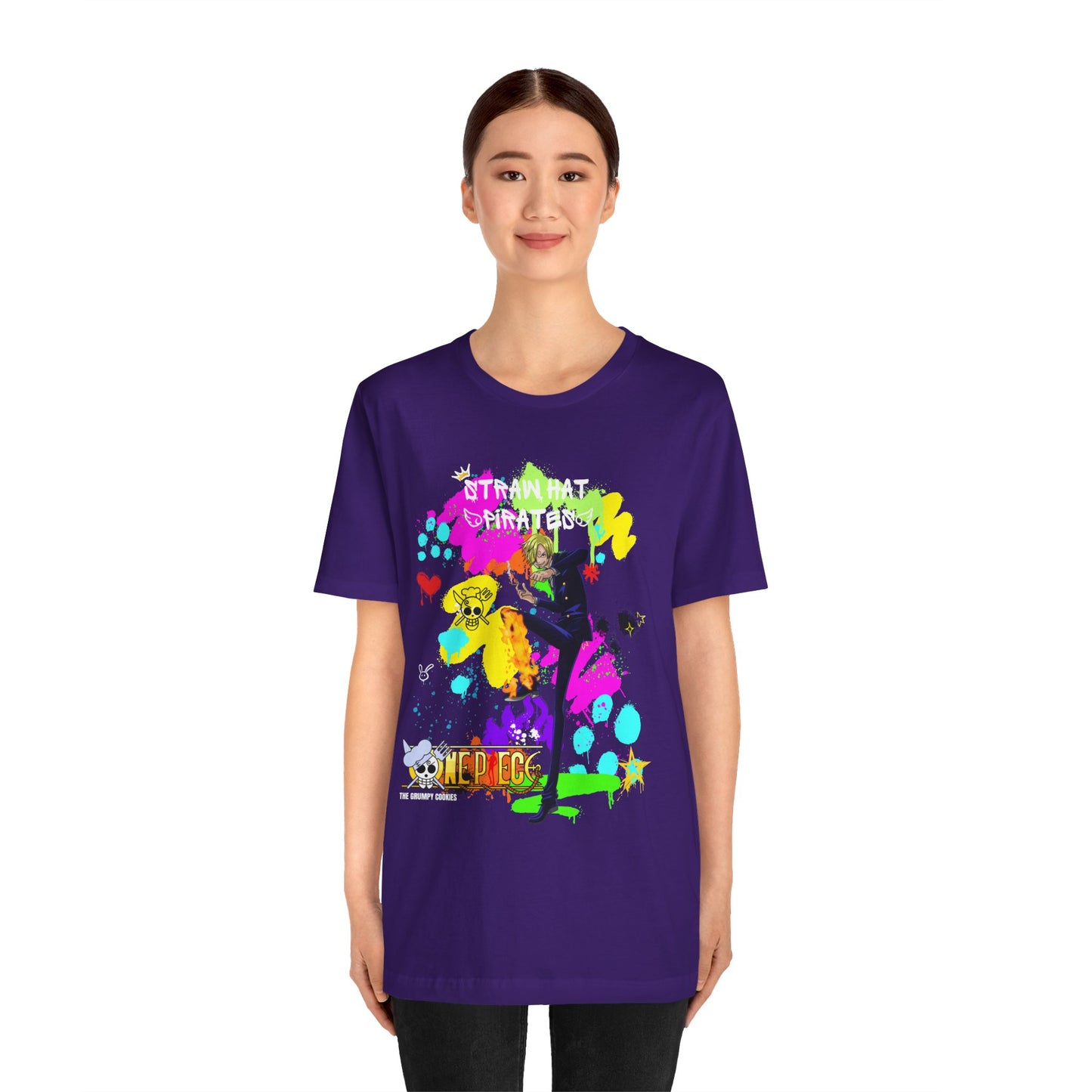 One Piece - Graffiti Sanji Unisex Jersey Short Sleeve Tee