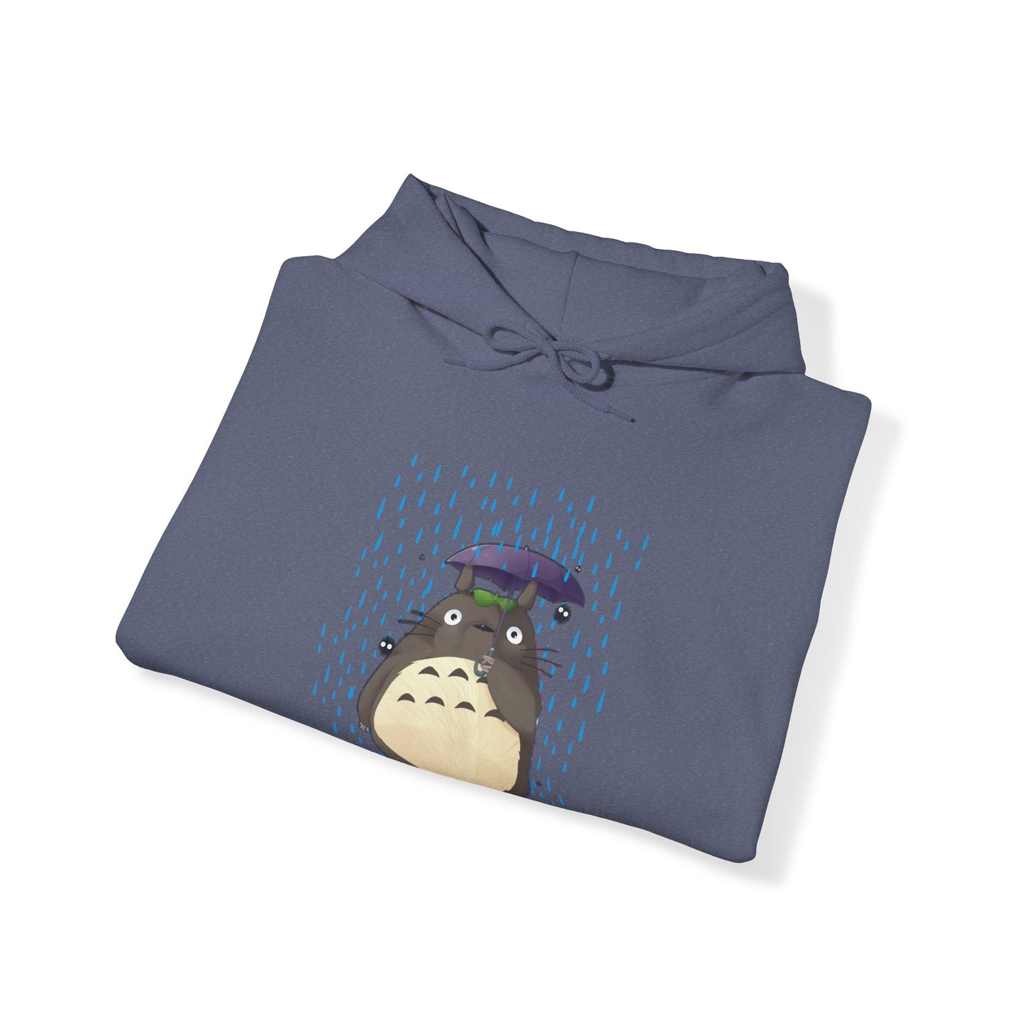 Totoro in the Rain Unisex Heavy Blend™ Hooded Sweatshirt