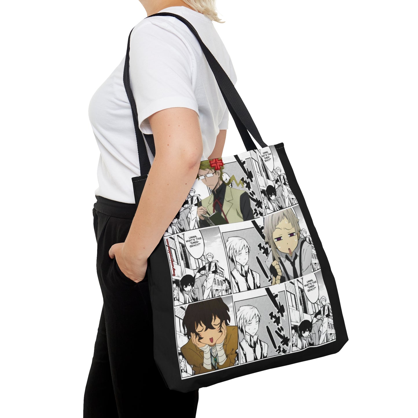 Dazai is Getting on Everyone's Nerves Tote Bag