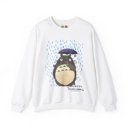 Totoro in the Rain Unisex Heavy Blend™ Crewneck Sweatshirt