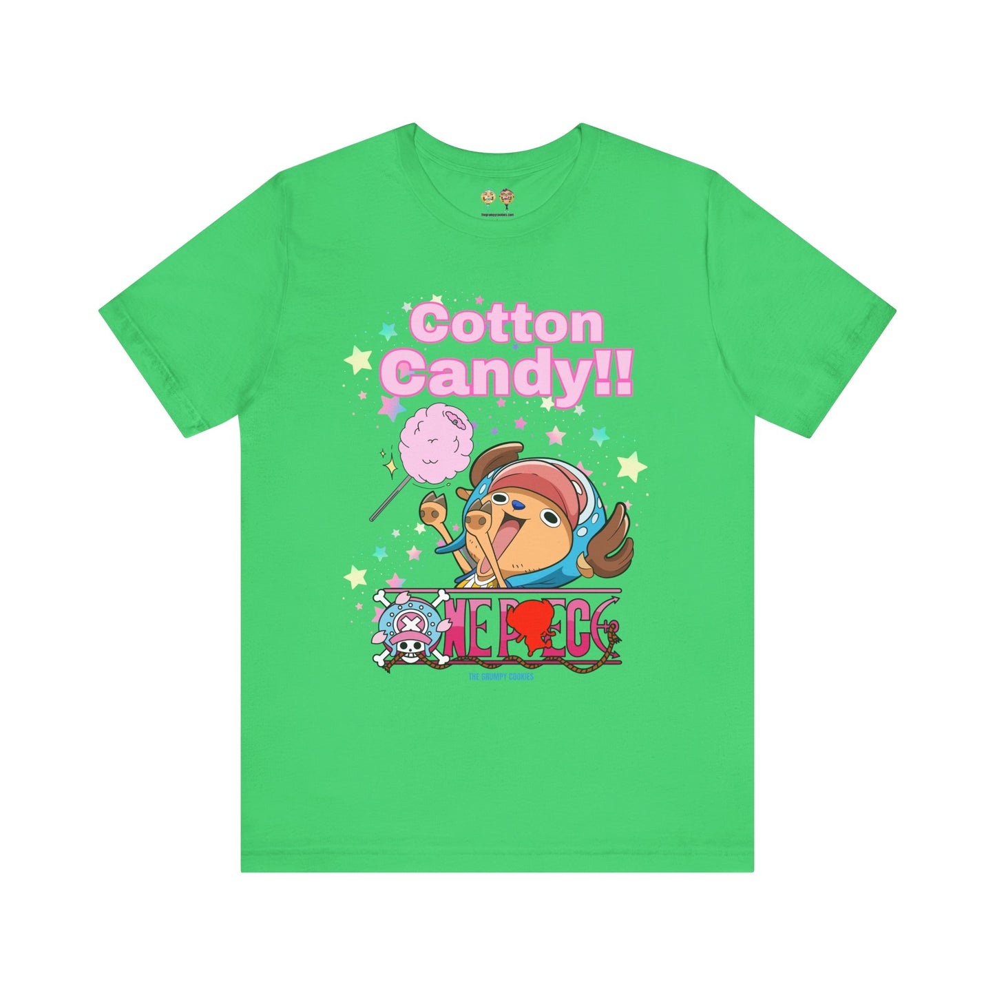 One Piece - Chopper Loves Cotton Candy Unisex Jersey Short Sleeve Tee