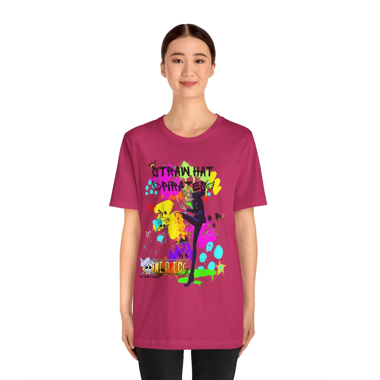 One Piece - Graffiti Sanji Unisex Jersey Short Sleeve Tee