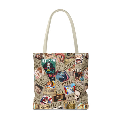 One Piece- Wanted Dead or Alive Tote Bag