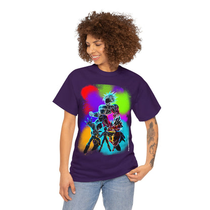 Dragon Ball Z Technicolor Unisex Heavy Cotton Tee