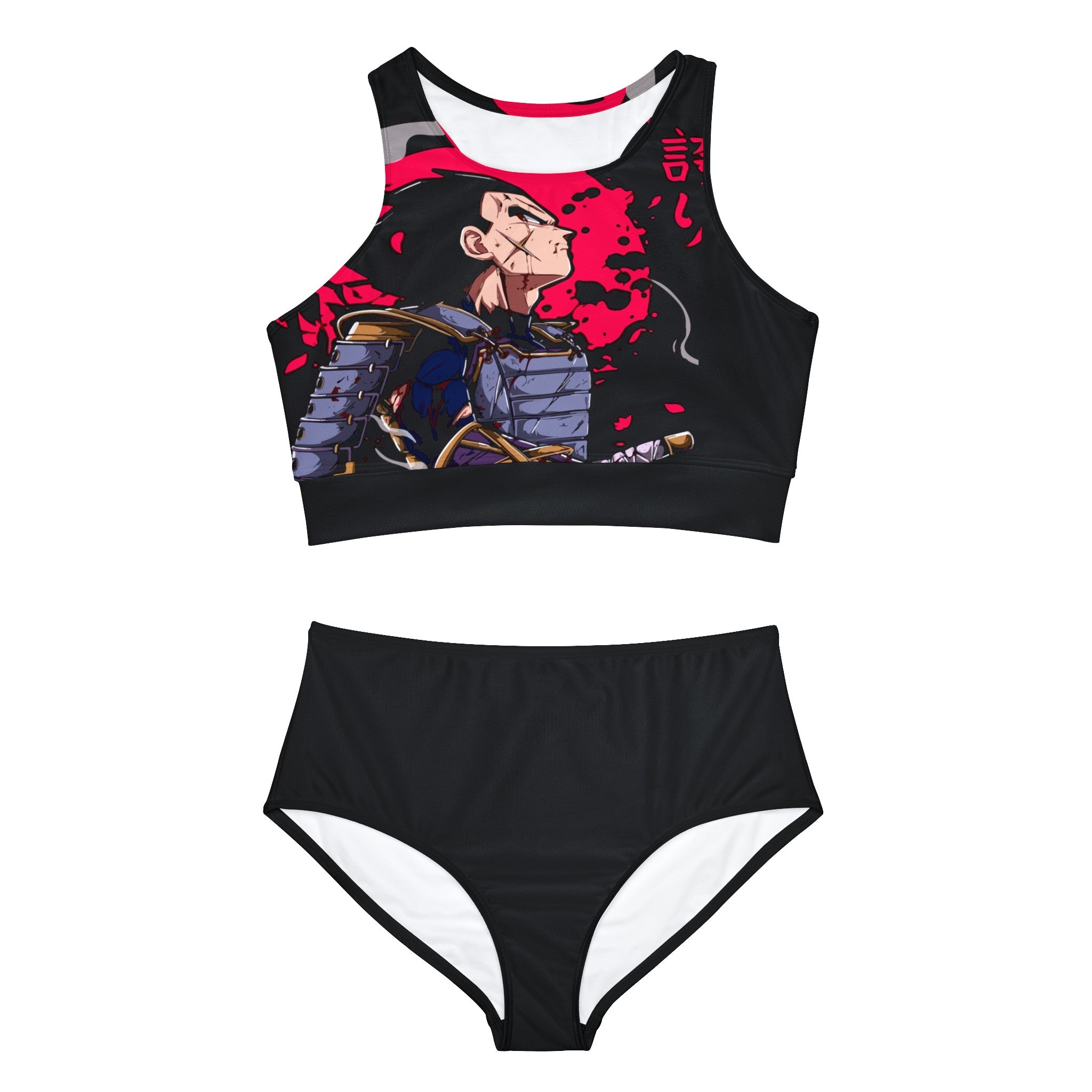 Dragon Ball - Samurai Vegeta Sporty Bikini Set β The Grumpy Cookies