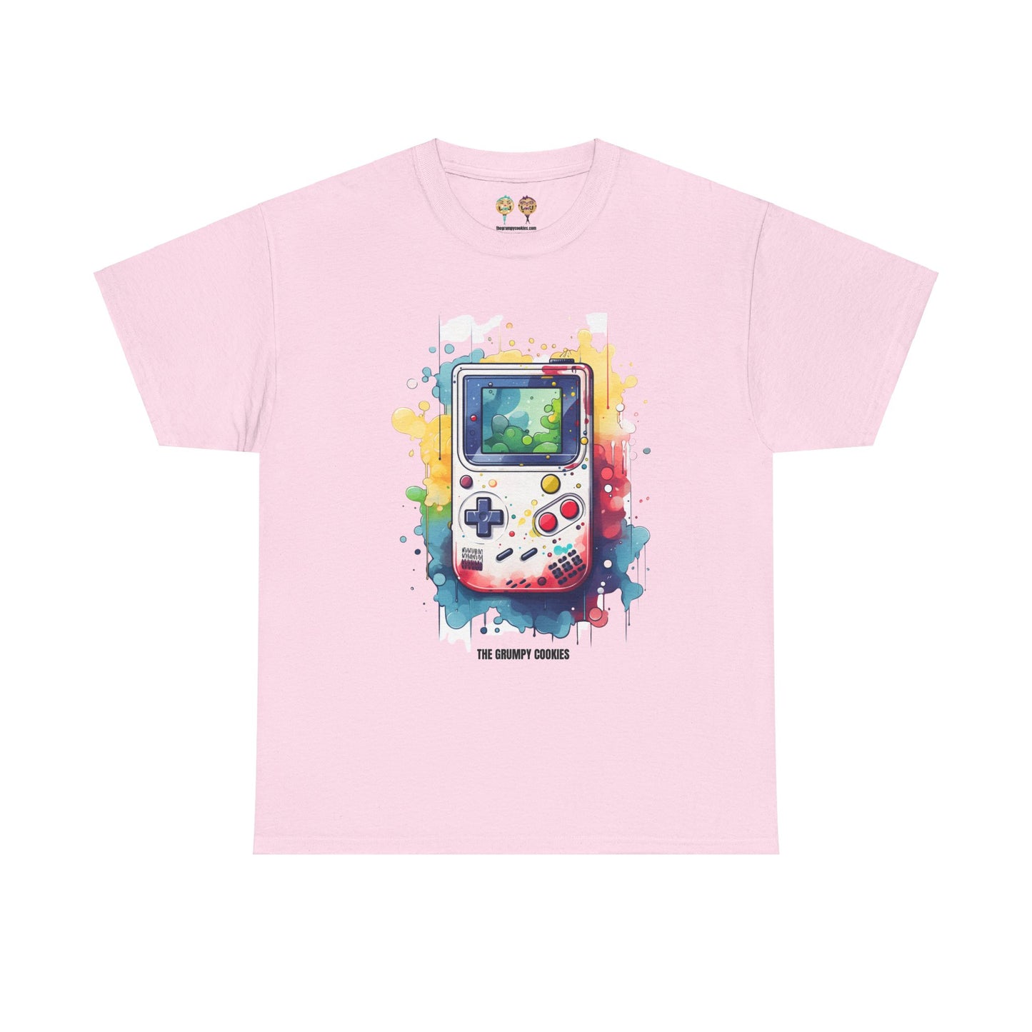 Gameboy- Watercolor Gameboy Unisex Heavy Cotton Tee