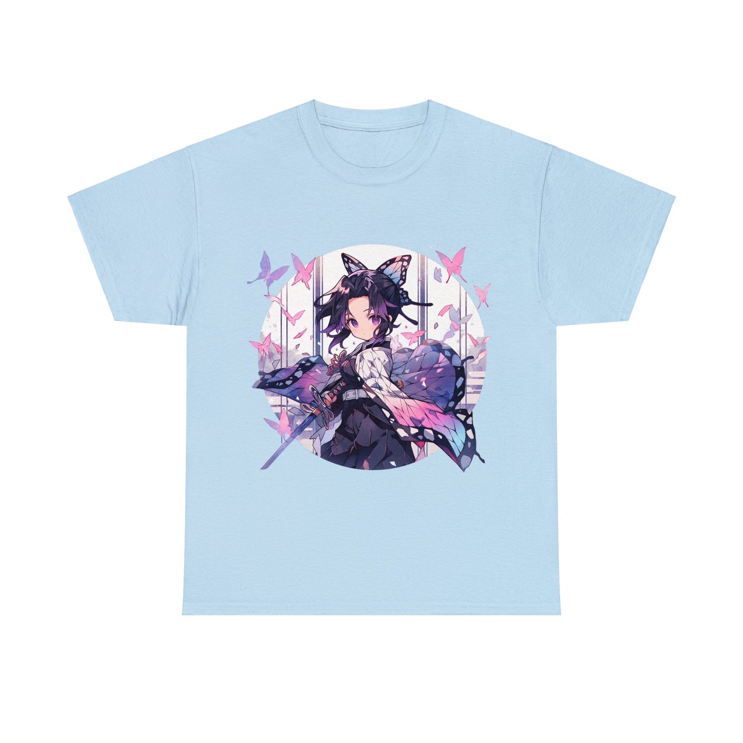 Stained Glass Shinobu Kocho Series Unisex Heavy Cotton Tee