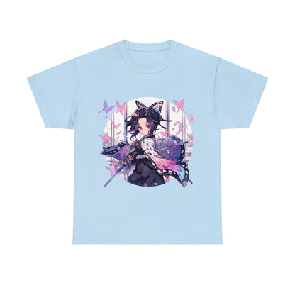 Stained Glass Shinobu Kocho Series Unisex Heavy Cotton Tee