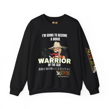 Brave-ish Warrior of the Sea Unisex Heavy Blend™ Crewneck Sweatshirt