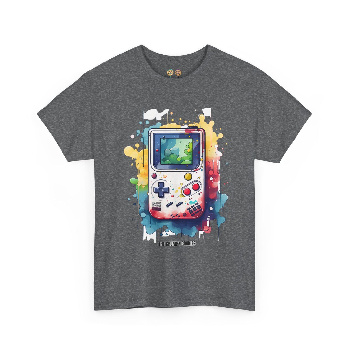 Gameboy- Watercolor Gameboy Unisex Heavy Cotton Tee