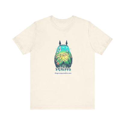 Totoro Garden Unisex Jersey Short Sleeve Tee