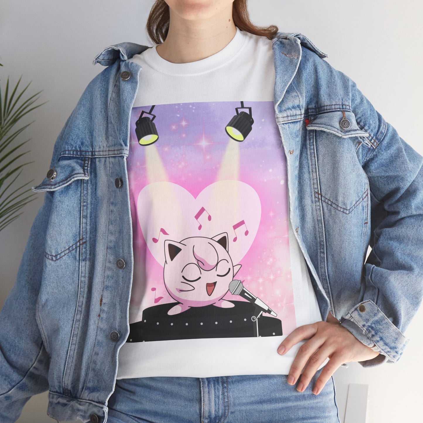 Jiggly On Stage Unisex Heavy Cotton Tee